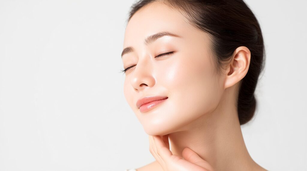 うっとりしている女性